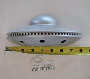 Wall Mounted UFO with LED Lights - 2024 World UFO Conference Special Edition